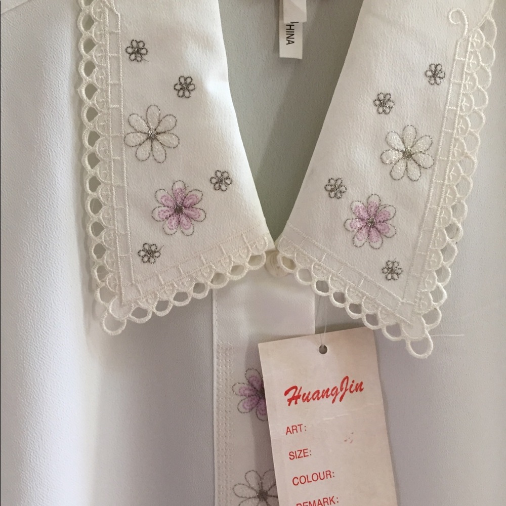 Vintage, Women’s long sleeve blouse - Picture 3 of 5